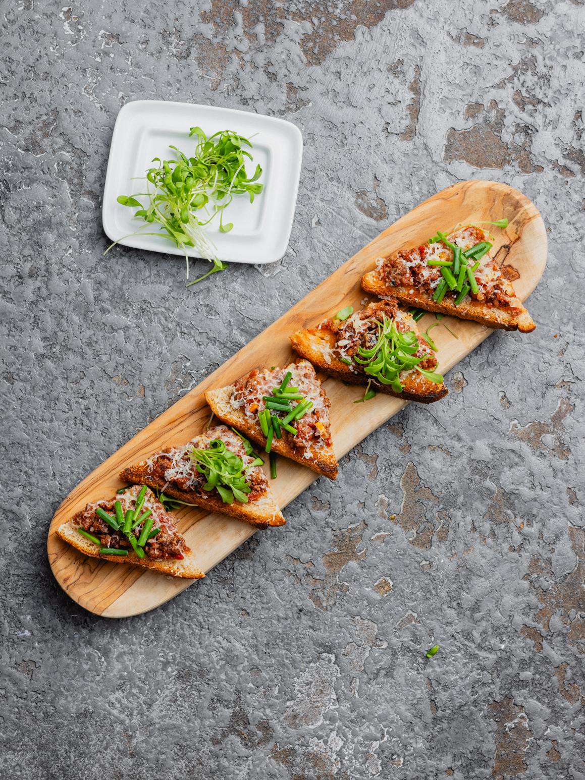 Bolognese-Toast mit Parmeggiano Rezept 3