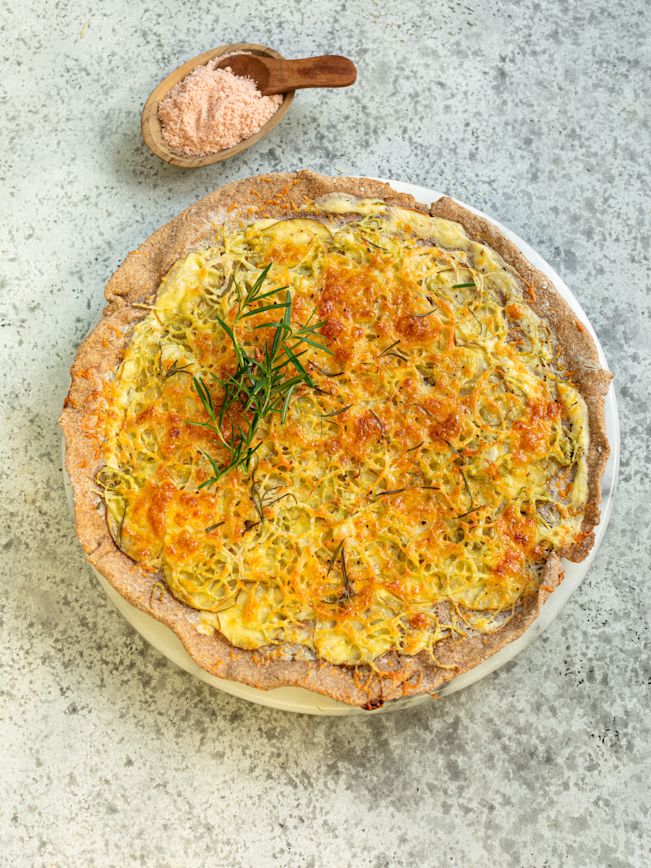 Kartoffel Fenchel Flammkuchen Rezept 1 Kartoffel Fenchel Flammkuchen Rezept 1