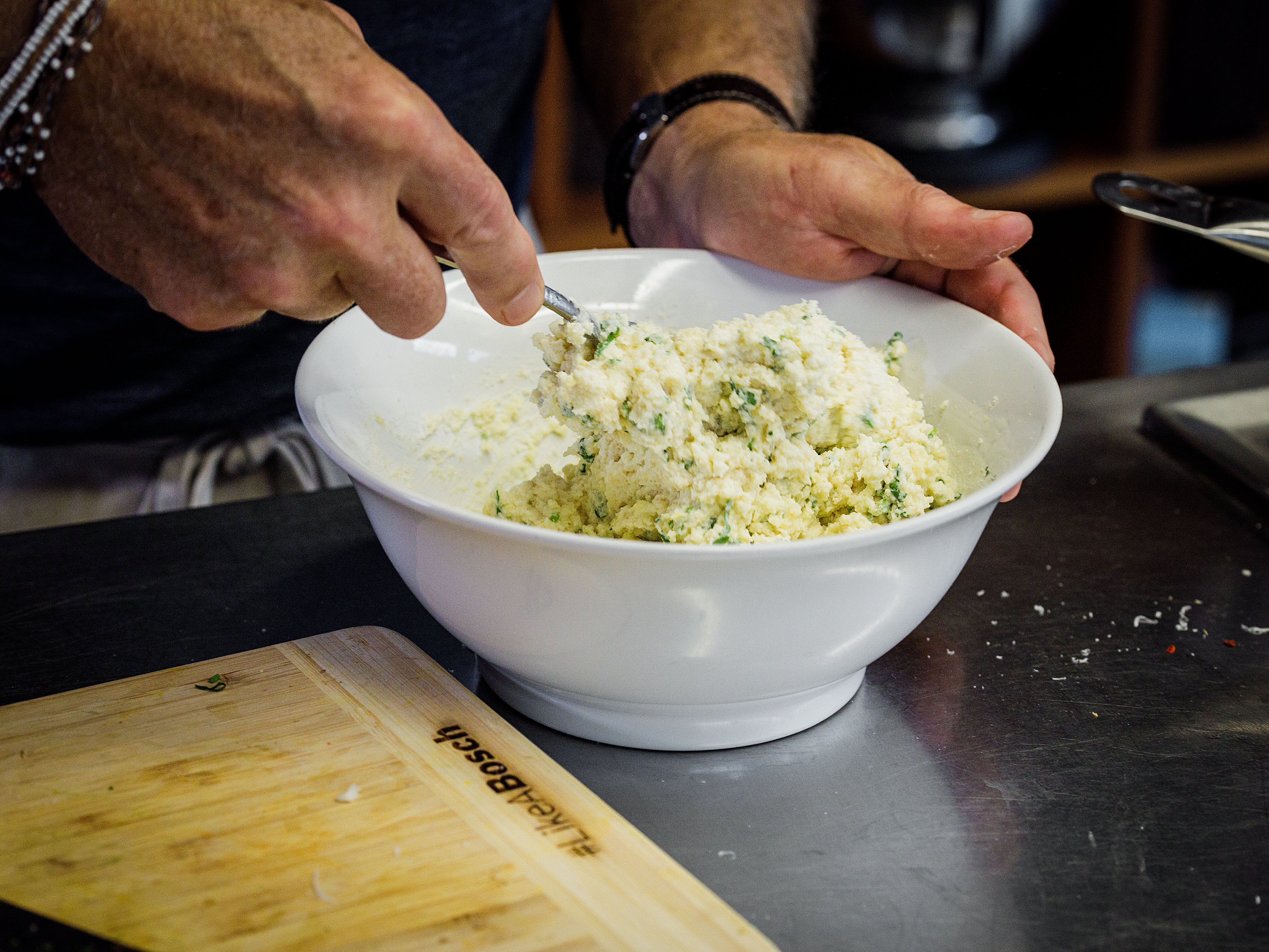 Schritt 2: Polpette formen