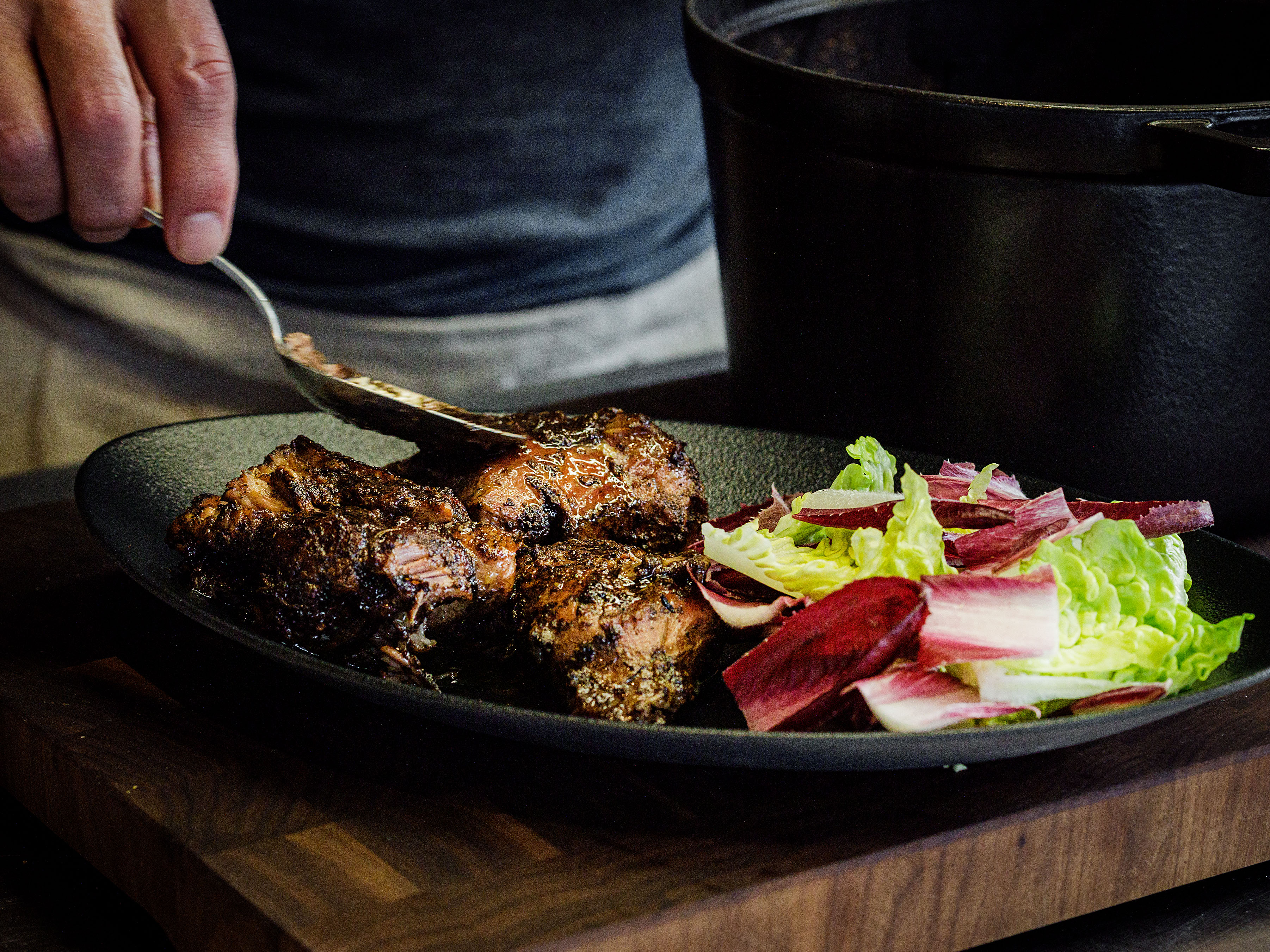 Schritt 4: Anrichten