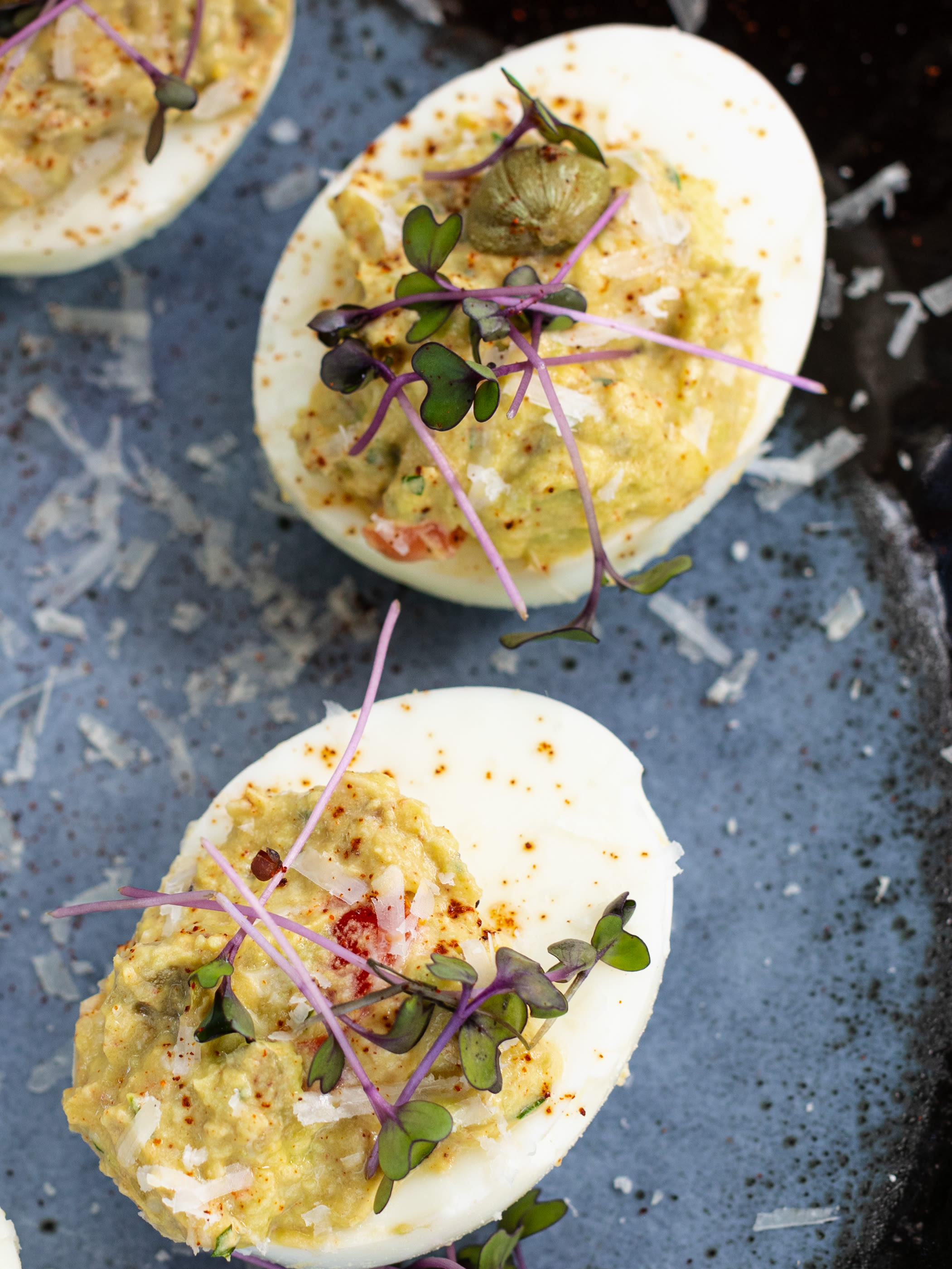 Gefüllte Eier mit Guacamole Rezept 3