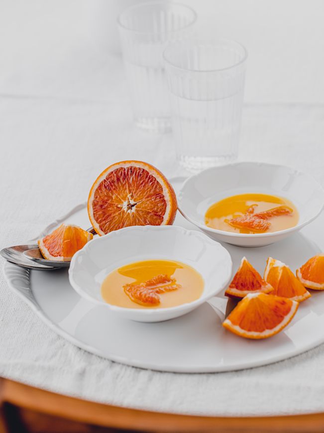 Karotten-Orangensuppe Rezept