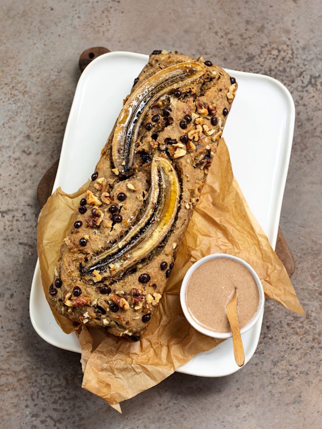 Kürbis Bananenbrot Rezept Kürbis Bananenbrot Rezept