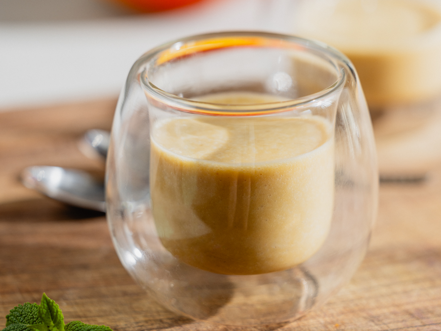 Kürbis-Smoothie mit Banane, Mandelmilch und Ahornsirup Rezept 3