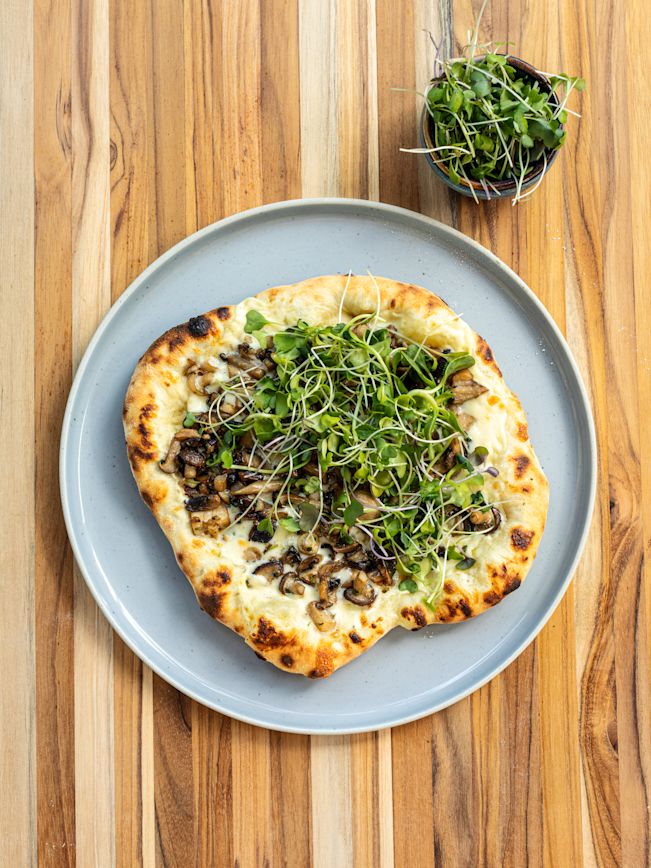 Pizza mit Trüffelpilzen Rezept 1 Pizza mit Trüffelpilzen Rezept 1