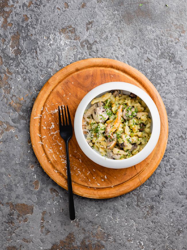 Pilz Spätzle Rezept Pilz Spätzle Rezept