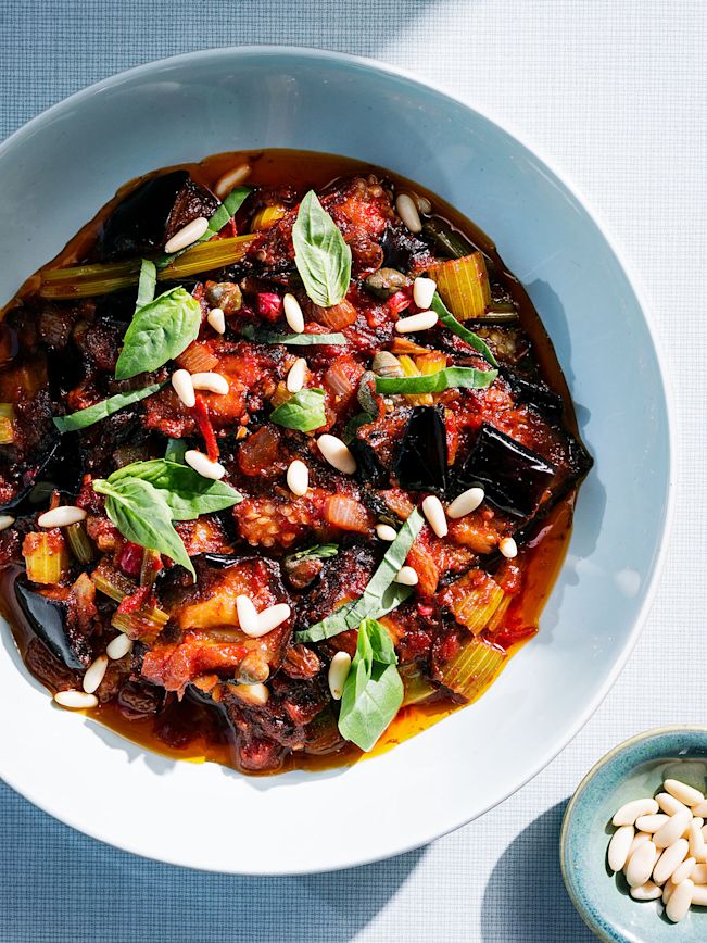 Sizilianische Caponata Rezept Sizilianische Caponata Rezept