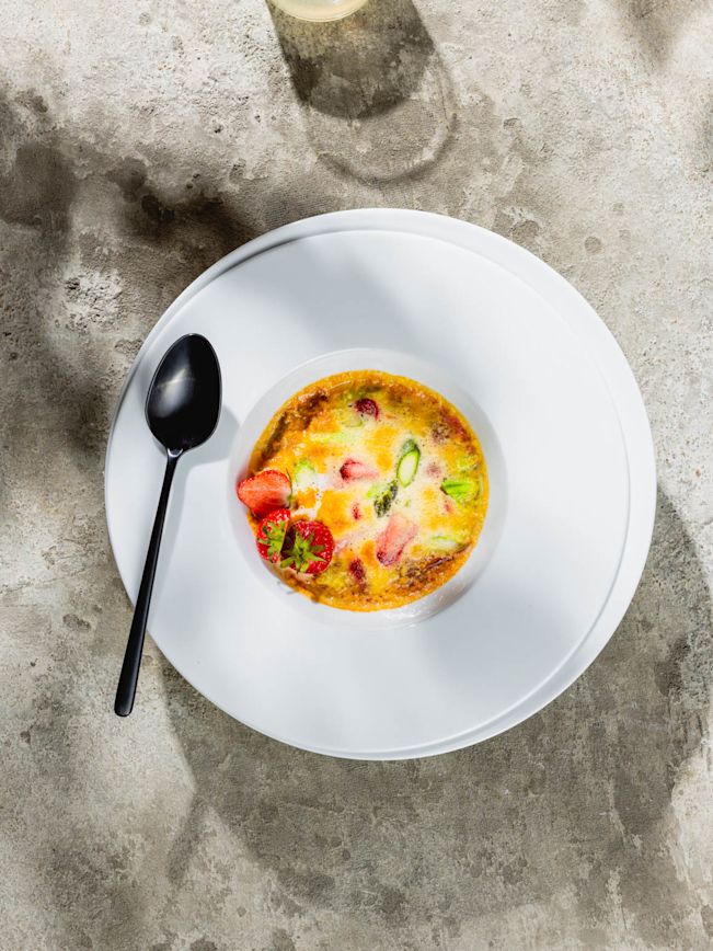 Erdbeer-Spargel-Gratin Rezept Erdbeer-Spargel-Gratin Rezept