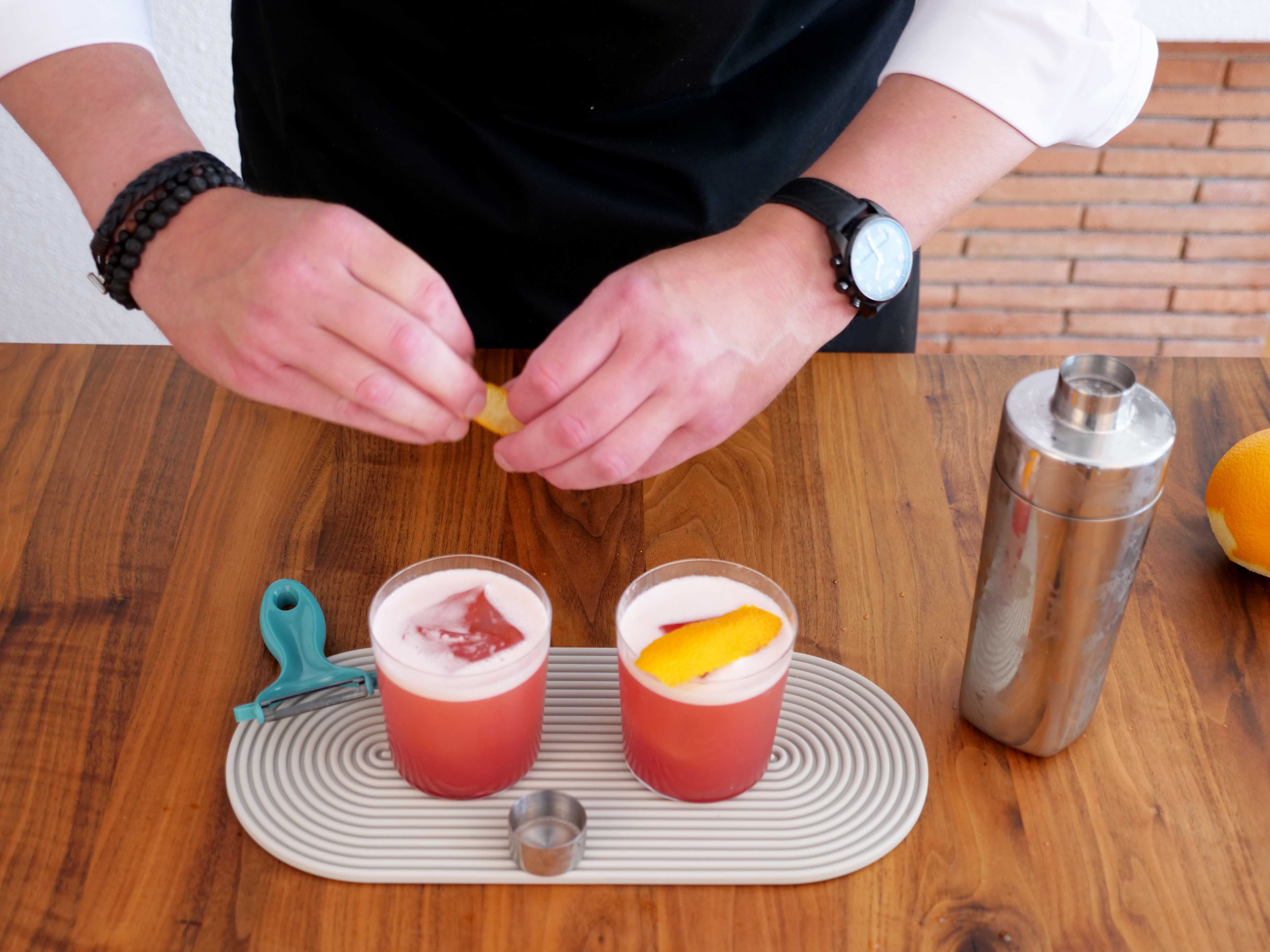 6. Garnieren & servieren