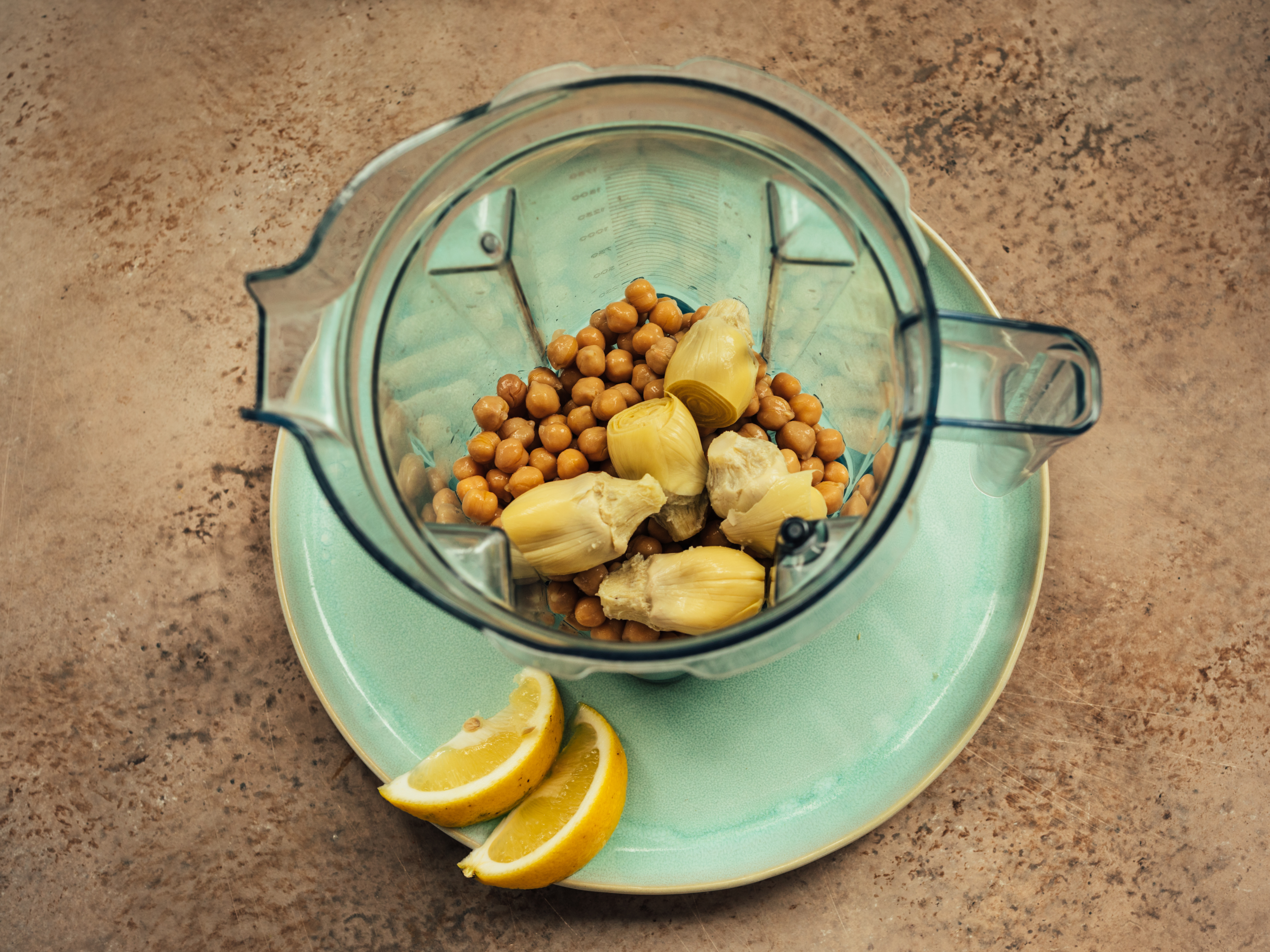 Schritt1: Hummus zubereiten