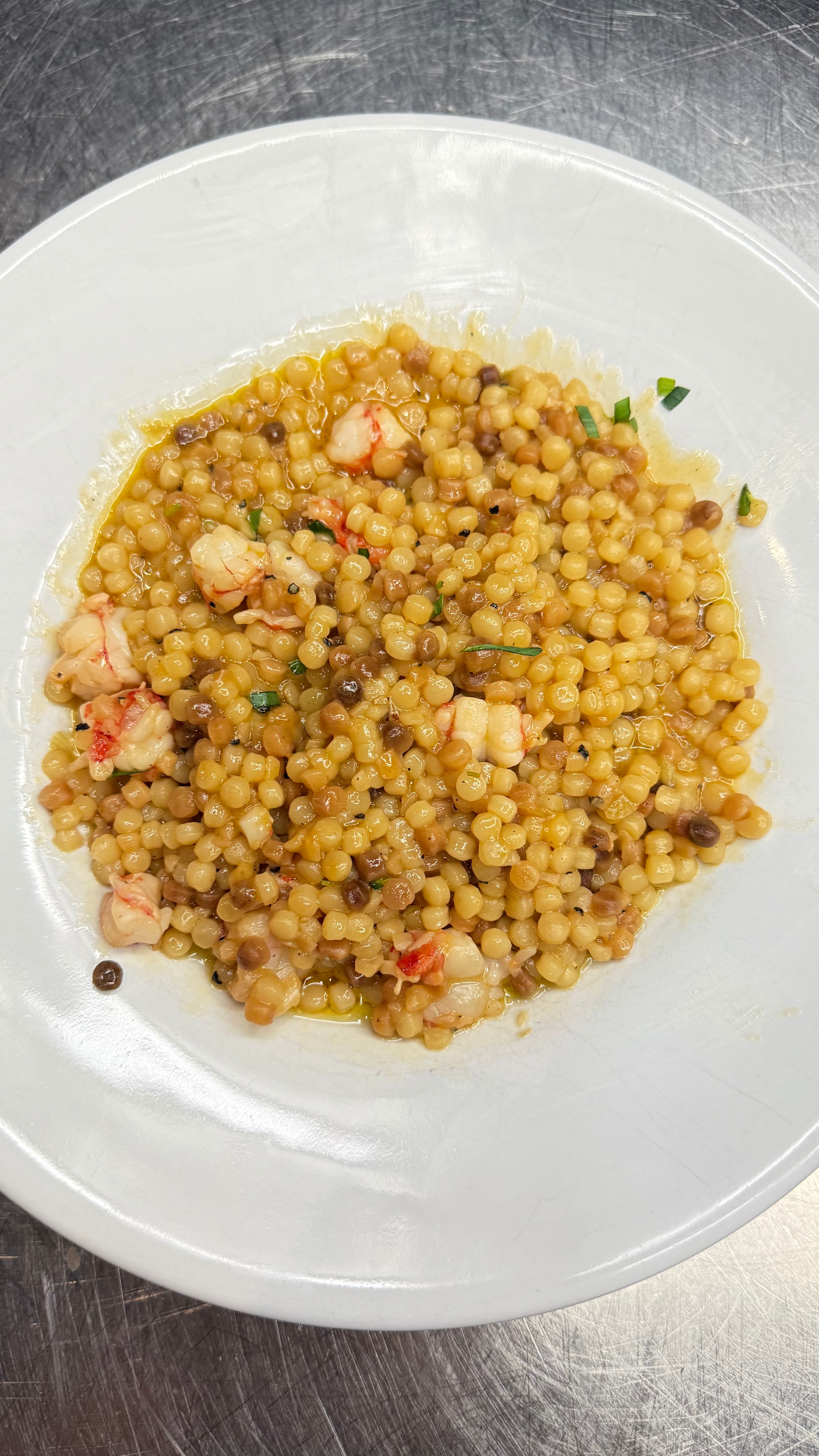 Hummer Fregola Sarda Rezept 1