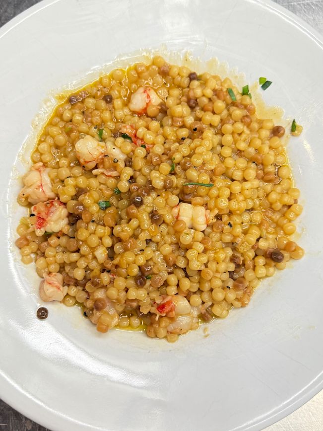 Hummer Fregola Sarda Rezept 1 Hummer Fregola Sarda Rezept 1