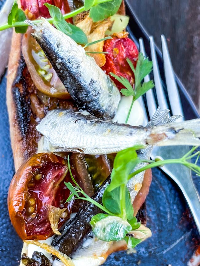 Sardinen auf Toast Rezept 2 Sardinen auf Toast Rezept 2