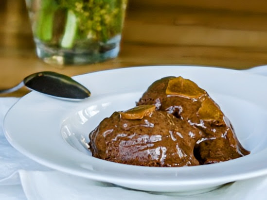 Schritt 4: Schokoladen-Ingwer-Caramel Glace fertigstellen