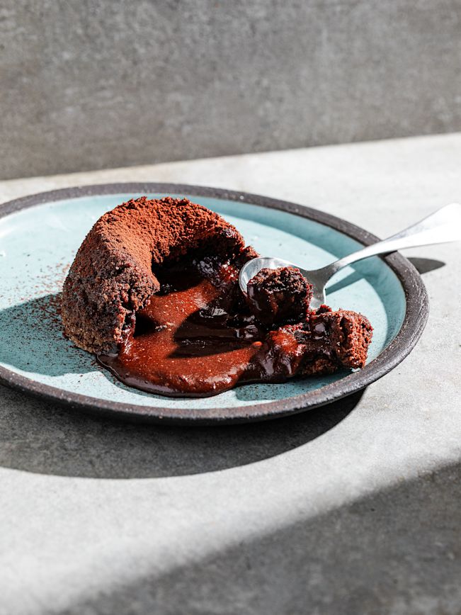 Moelleux au chocolat – Schokoladenküchlein mit flüssigem Kern Rezept Moelleux au chocolat – Schokoladenküchlein mit flüssigem Kern Rezept