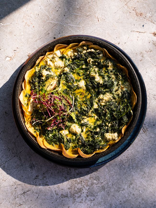 Süsskartoffel-Quiche Rezept Süsskartoffel-Quiche Rezept