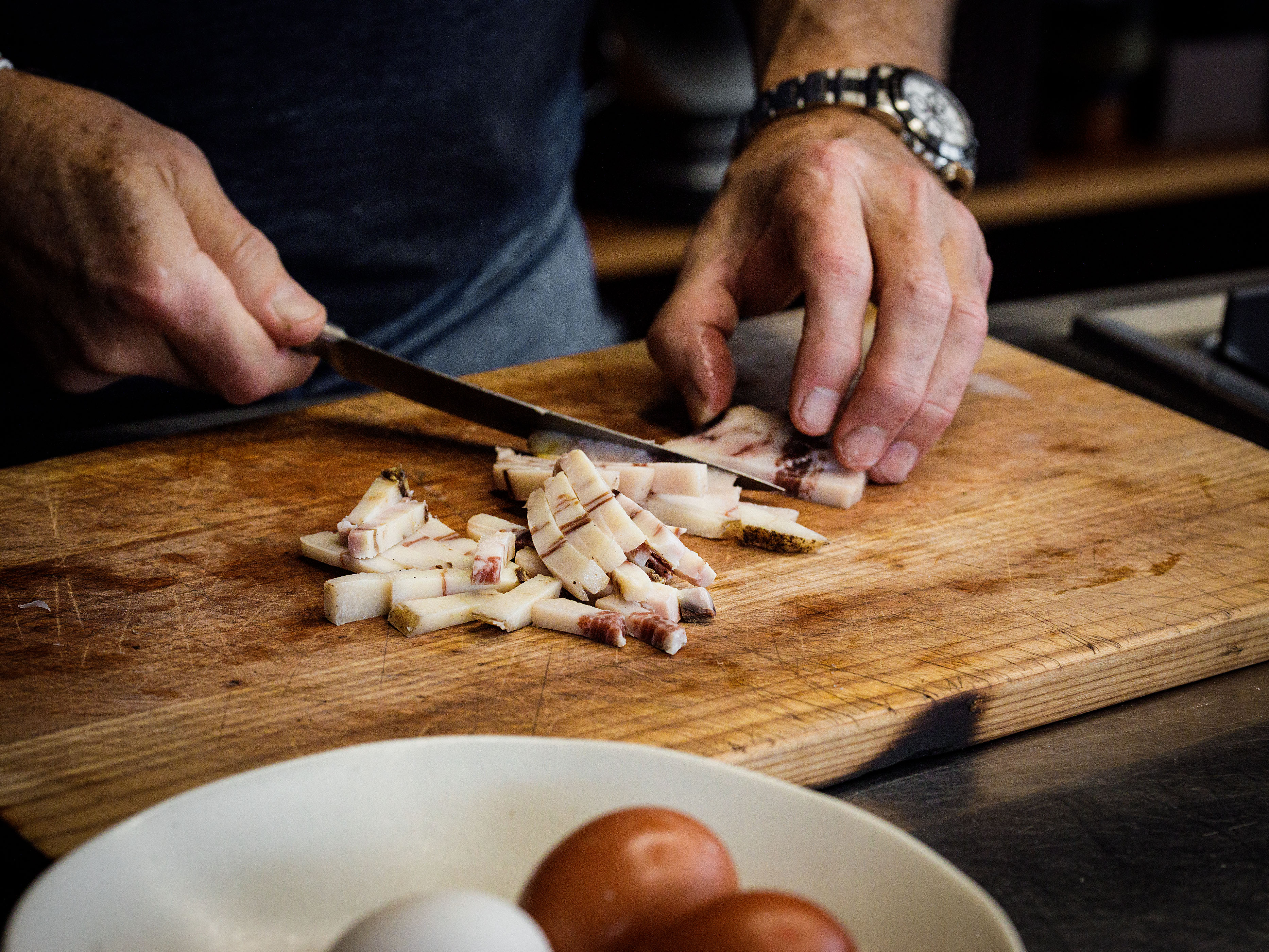 Schritt 3: Carbonara zubereiten