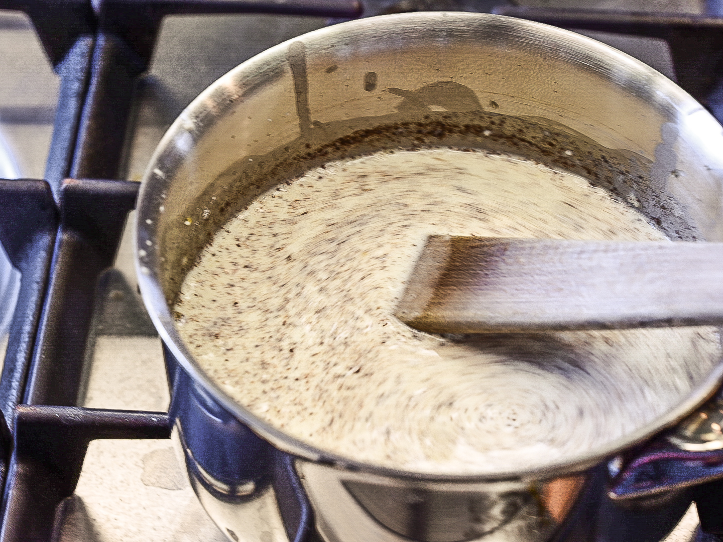 Schritt 3: Füllung für Pastel de Nata zubereiten 