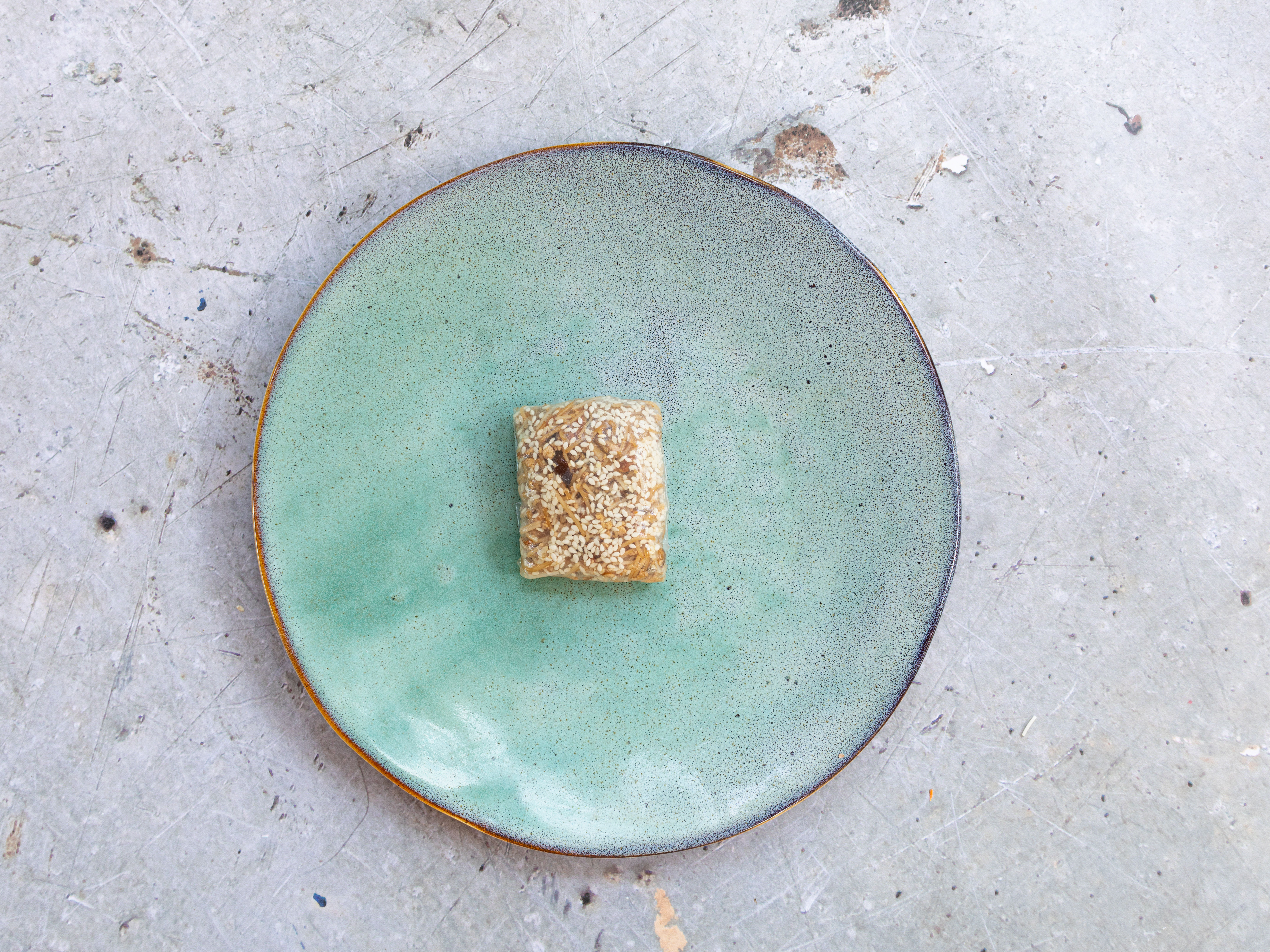 Schritt 4: Zutaten für Reispapier-Dumplings anbraten 