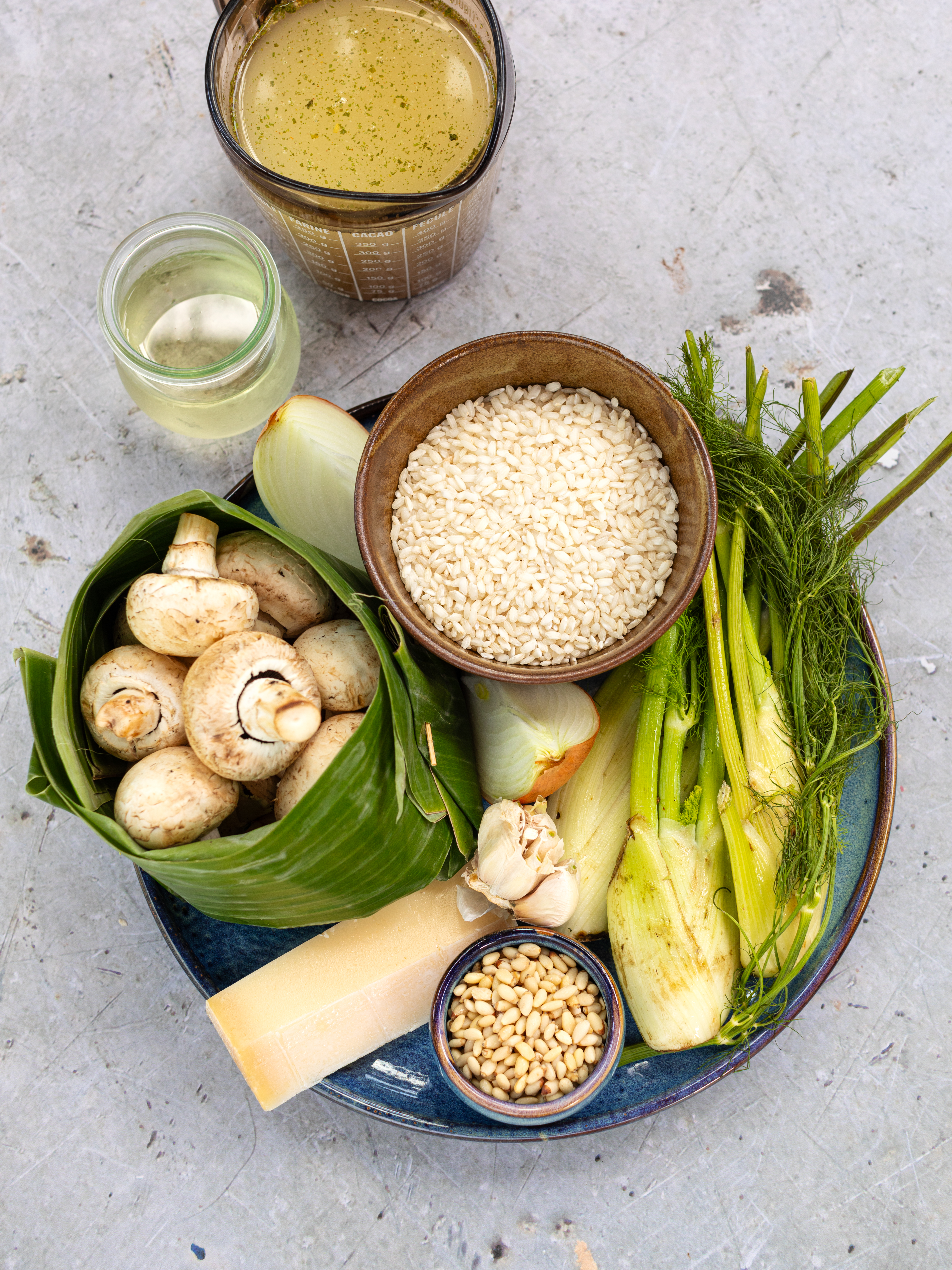 Fenchel-Pilz Risotto Rezept2