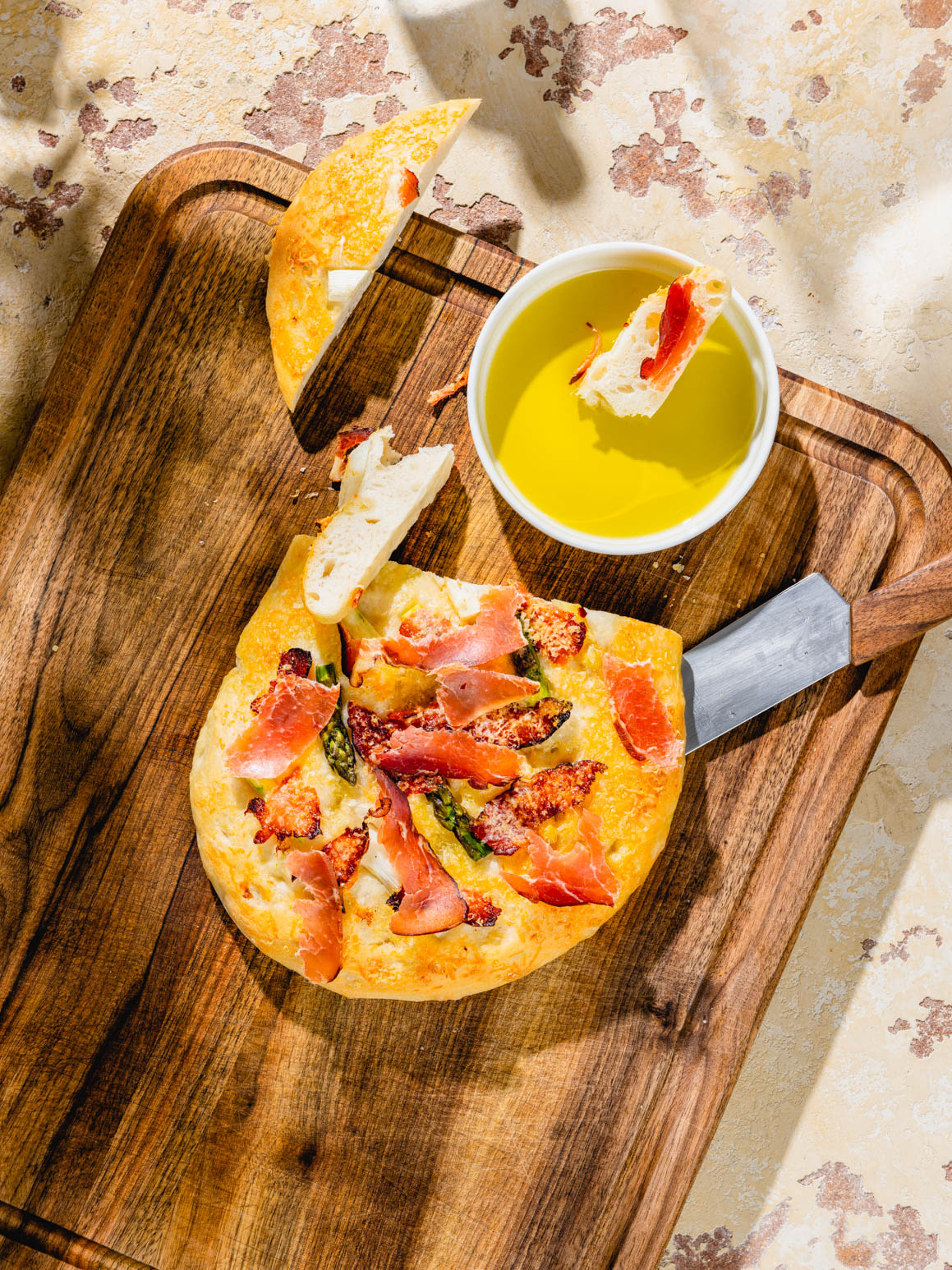 Focaccia Primaverili Rezept