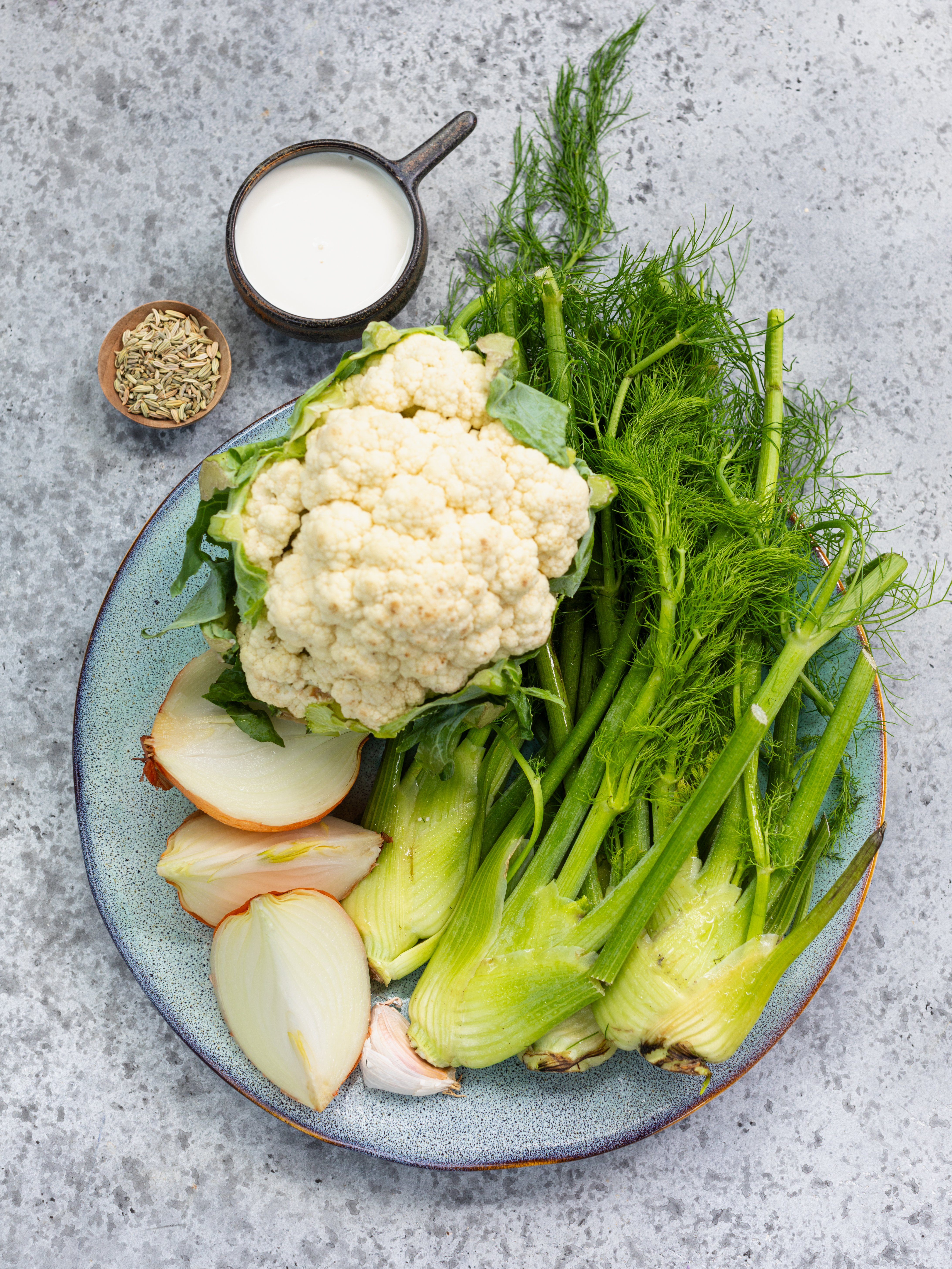 Cremige Blumenkohl-Fenchel Suppe 2