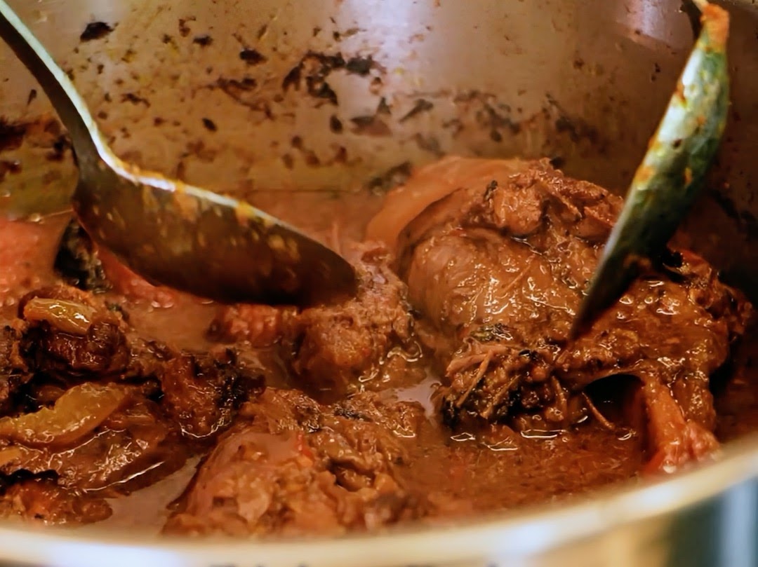 Schritt 3: Lammhaxen Thai style schmoren und abschmecken