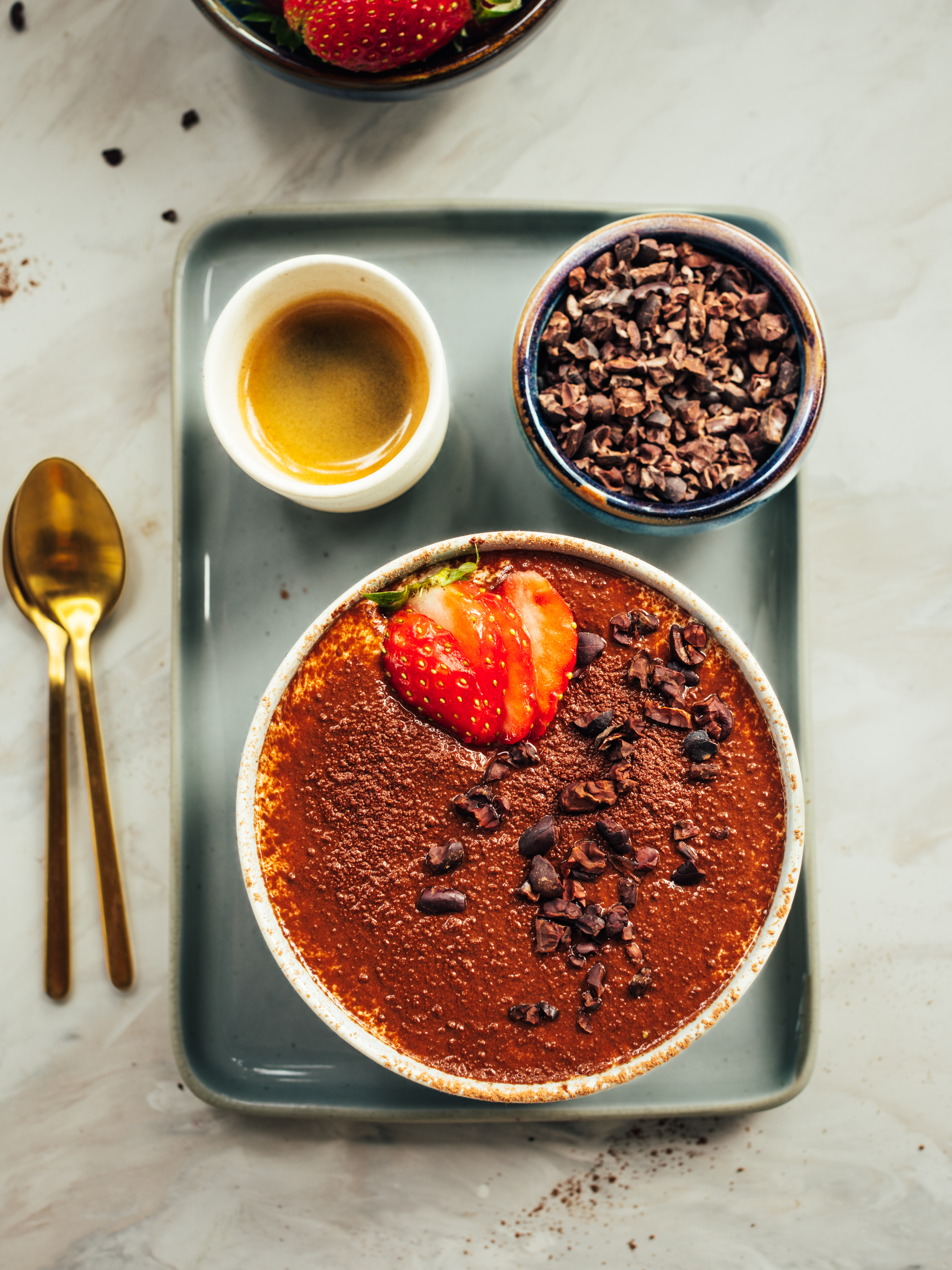 Tiramisu Porridge Rezept