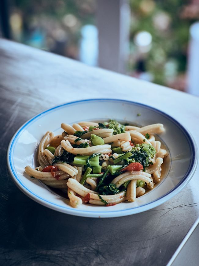 Strozzapreti mit Cima di Rape Rezept Strozzapreti mit Cima di Rape Rezept