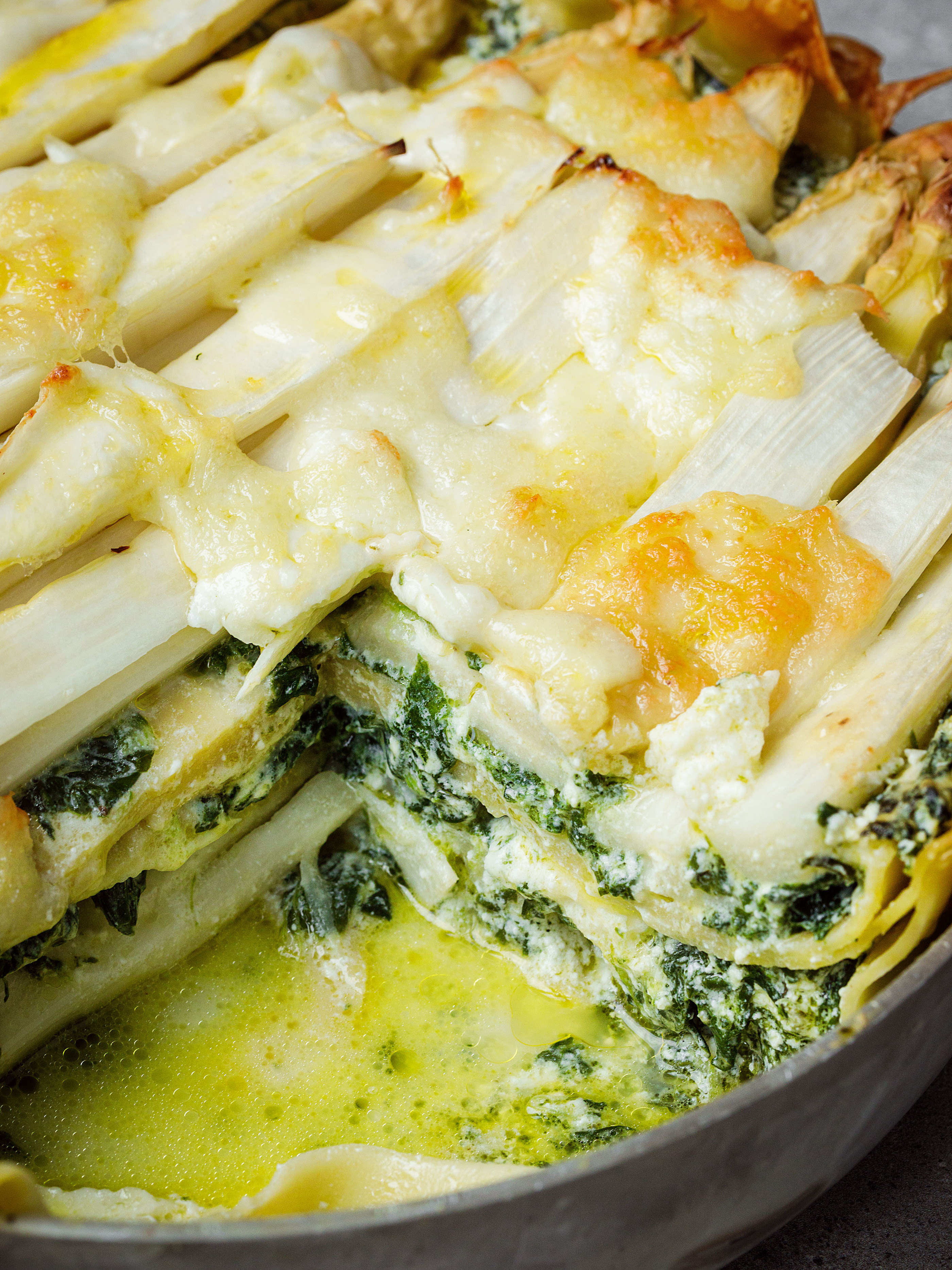 Spargel Spinat Lasagne Rezept 2