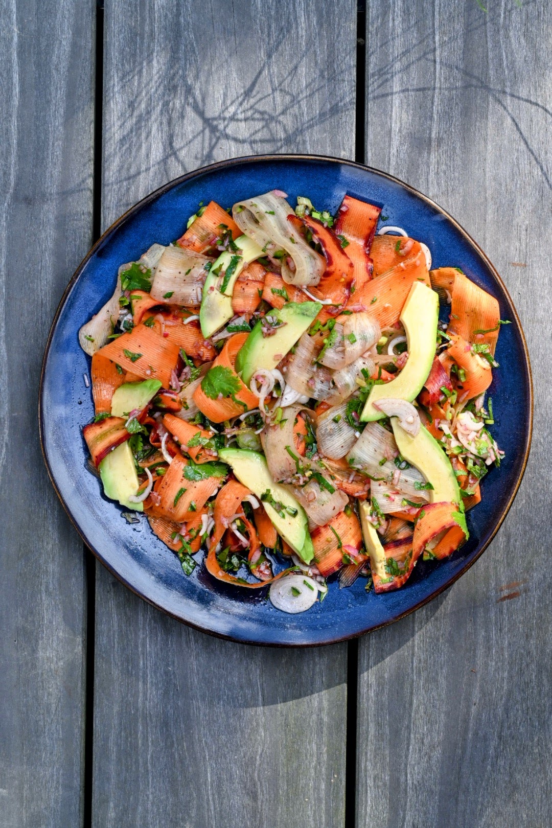 Karottensalat mit Schalotten und Kräutern Rezept 4