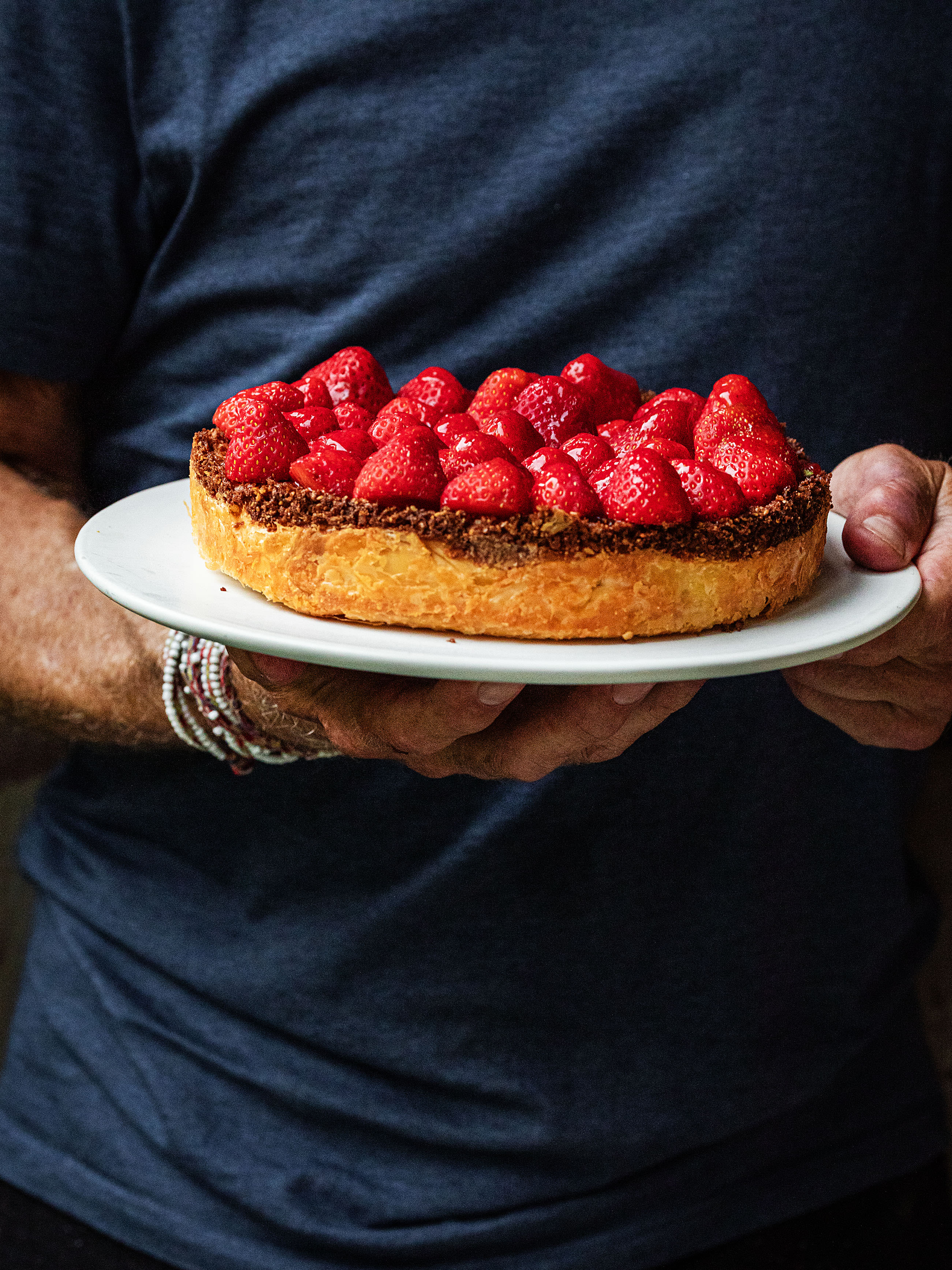 Erdbeertarte mit Frangipani und Pistazien Rezept 4