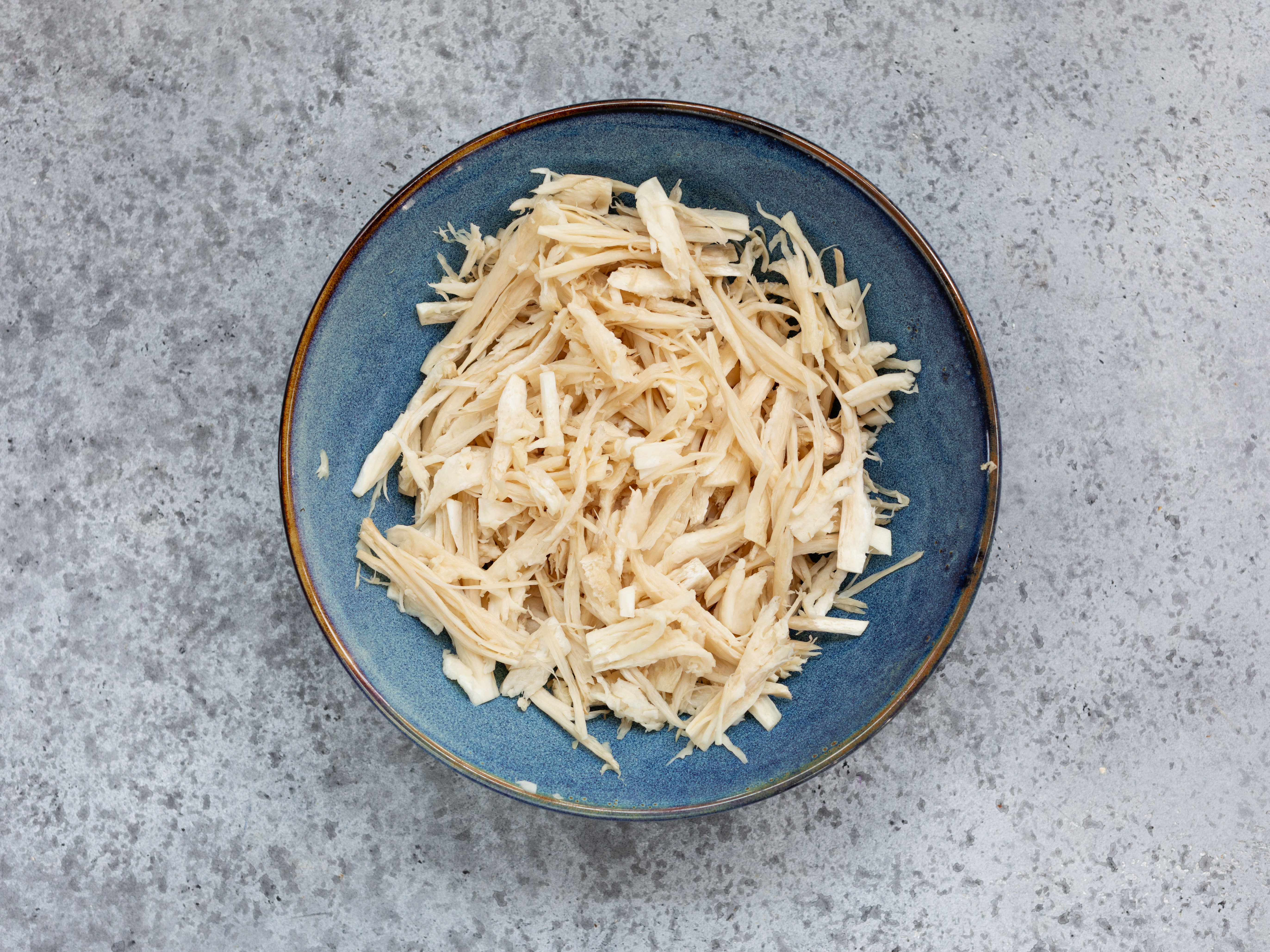 Schritt 4: Pulled Mushrooms für Vegane Bao Buns mit "Pulled Mushrooms" zubereiten 