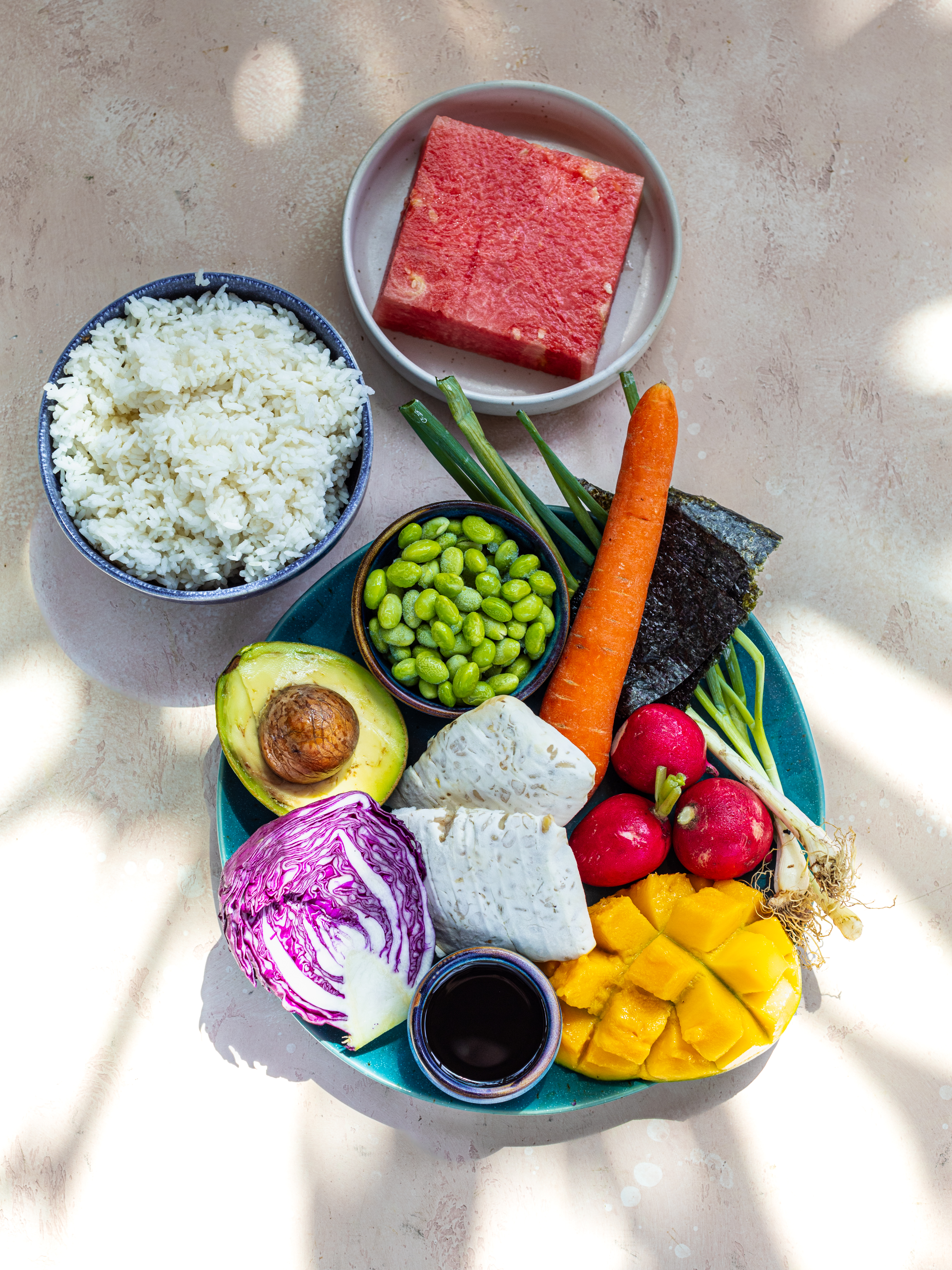Vegetarische Poke Bowl Rezept