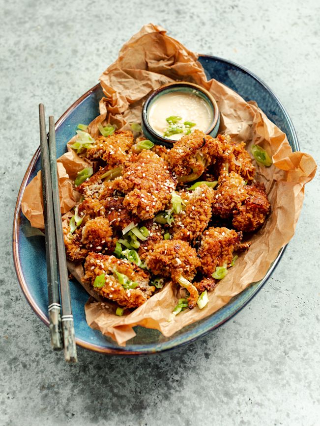 Sesam Blumenkohl „Wings“ Rezept Sesam Blumenkohl „Wings“ Rezept