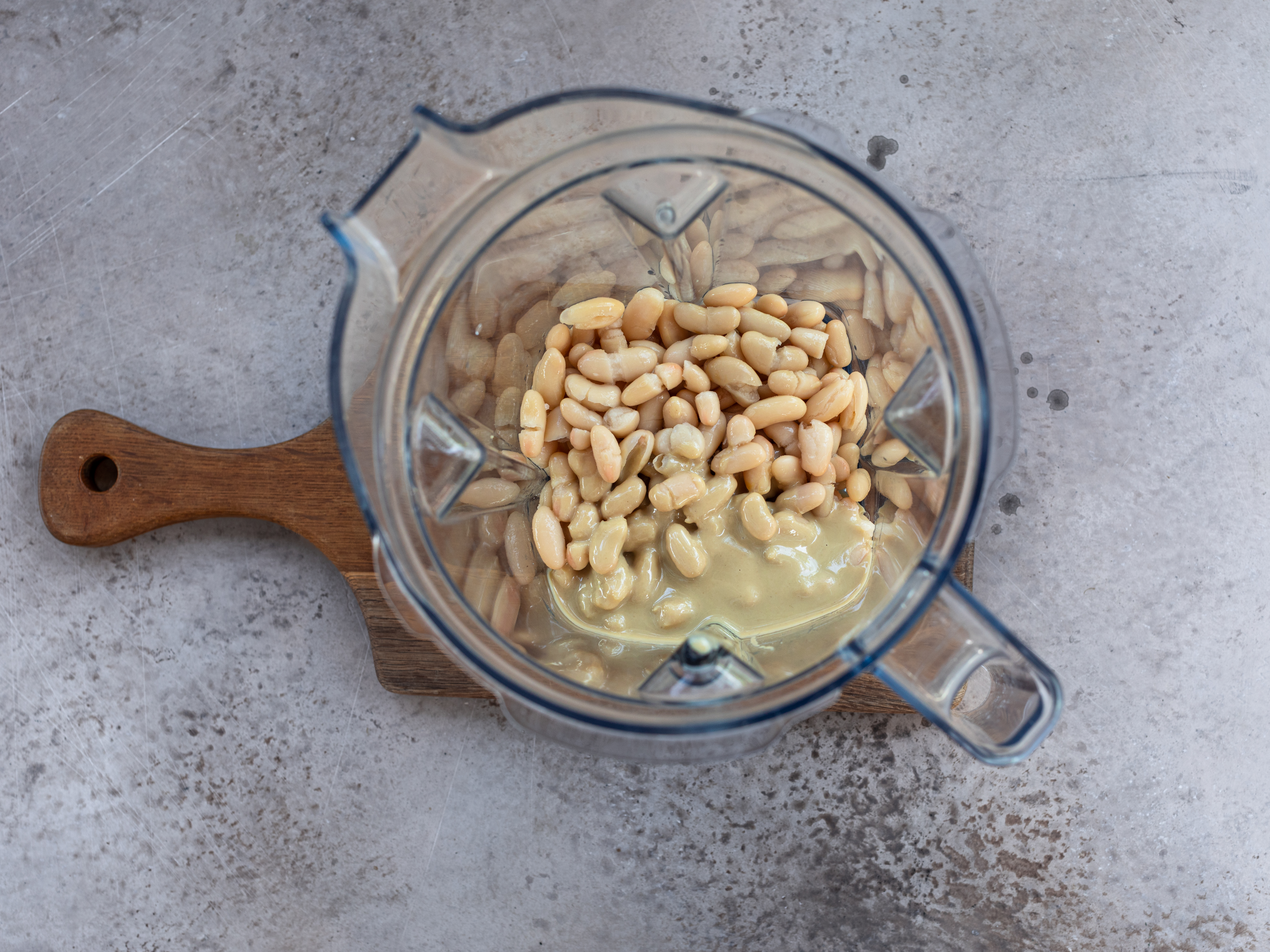 Schritt 2: Hummus zubereiten