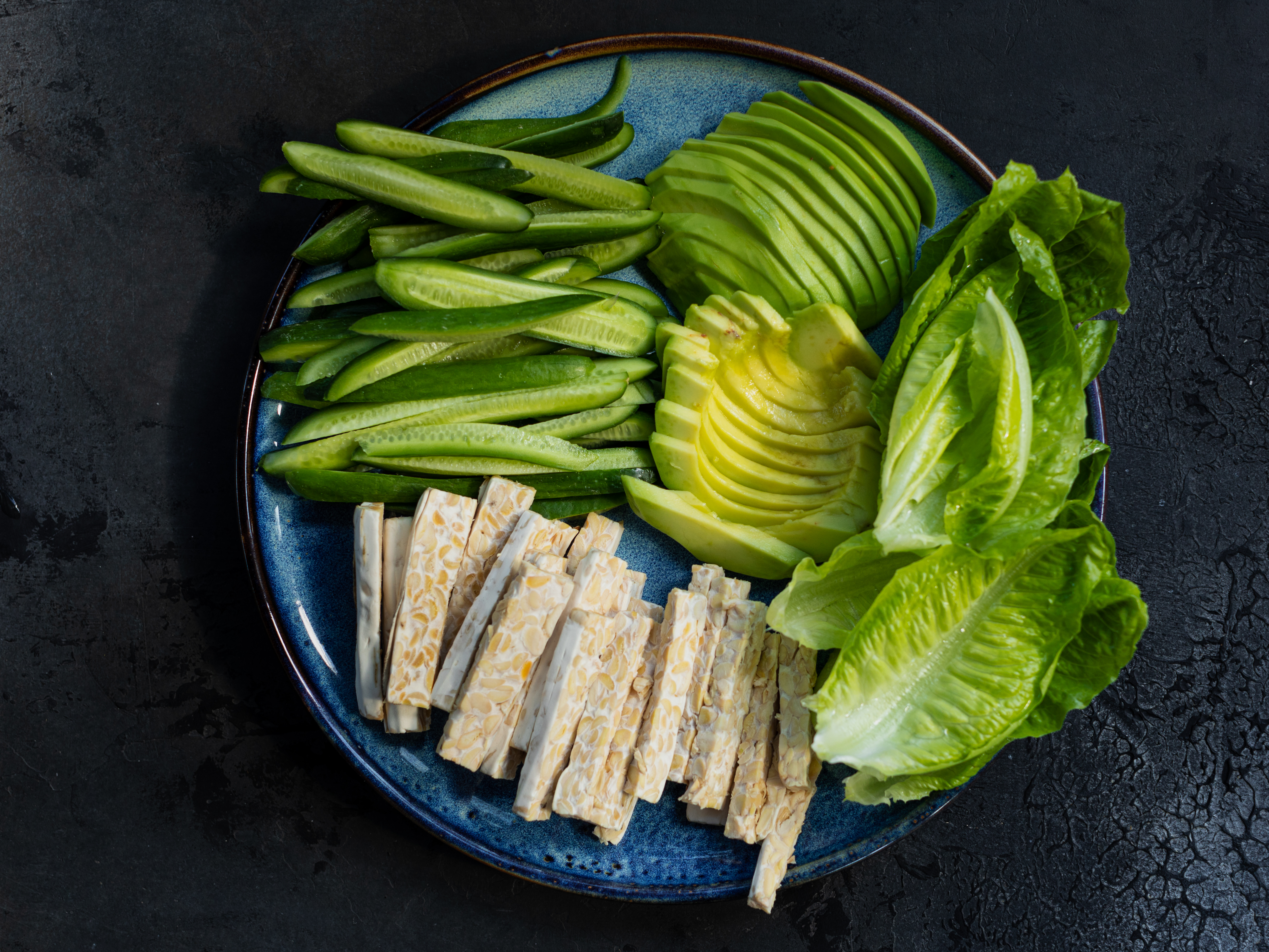 Schritt 3:  Weitere Füllung für Grüne Sommerrollen vorbereiten