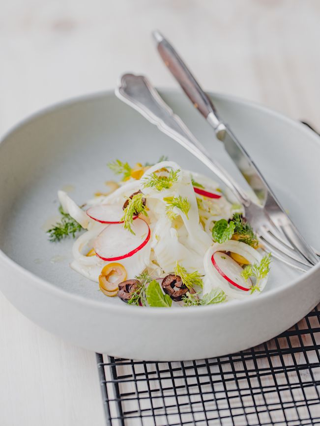 Fenchel-Zwiebelsalat Rezept Fenchel-Zwiebelsalat Rezept