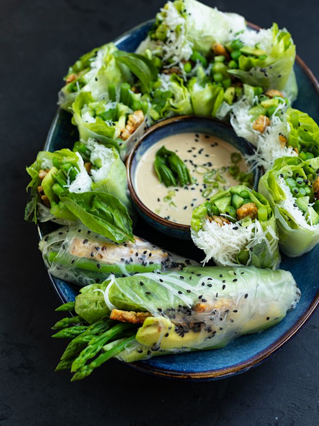 Grüne Sommerrollen Rezept 3 Grüne Sommerrollen Rezept 3