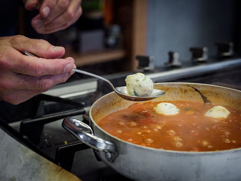 Schritt 3: Polpette zubereiten Schritt 3: Polpette zubereiten