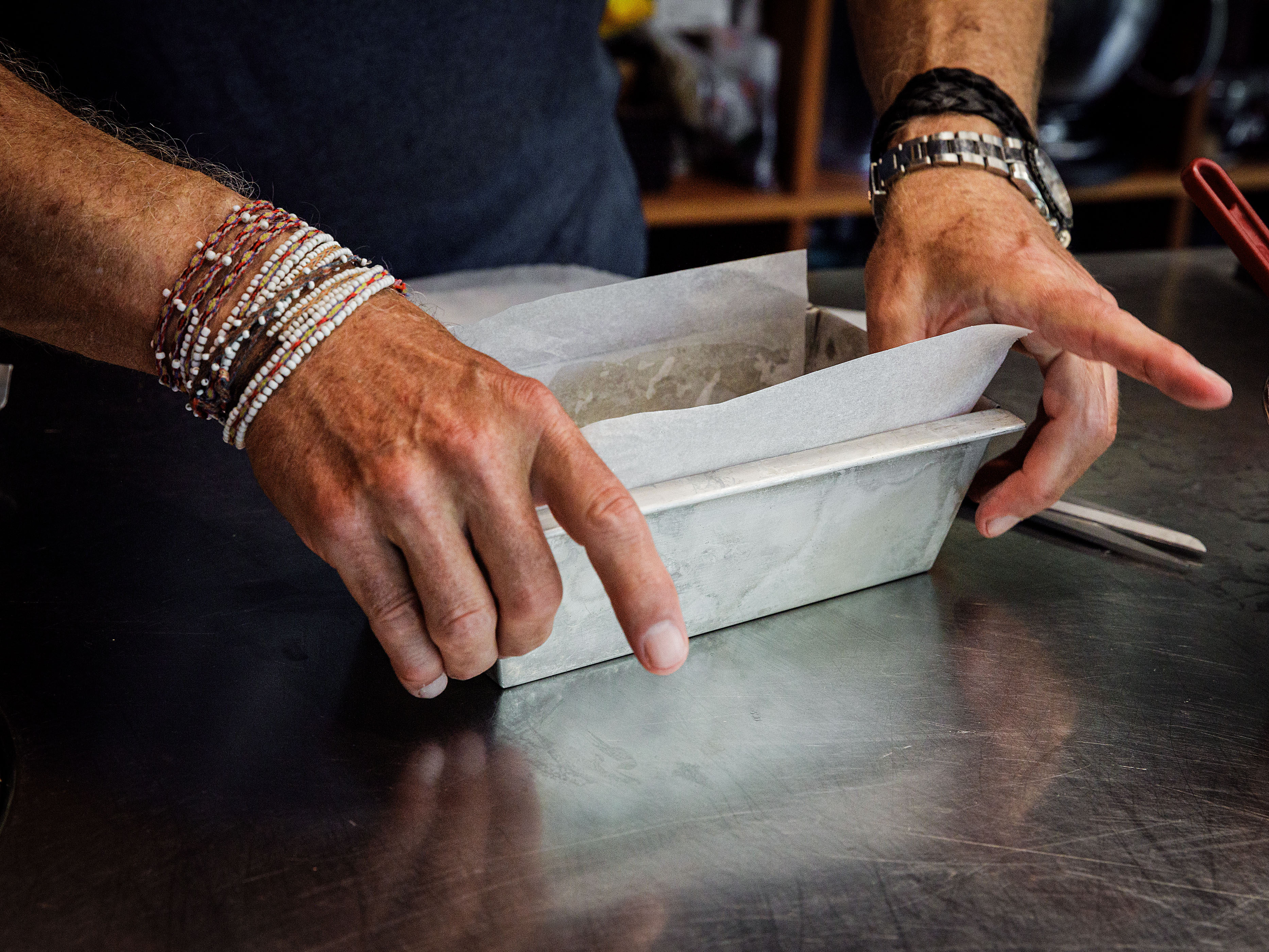 2. Schokoladen-Ganache zubereiten und backen