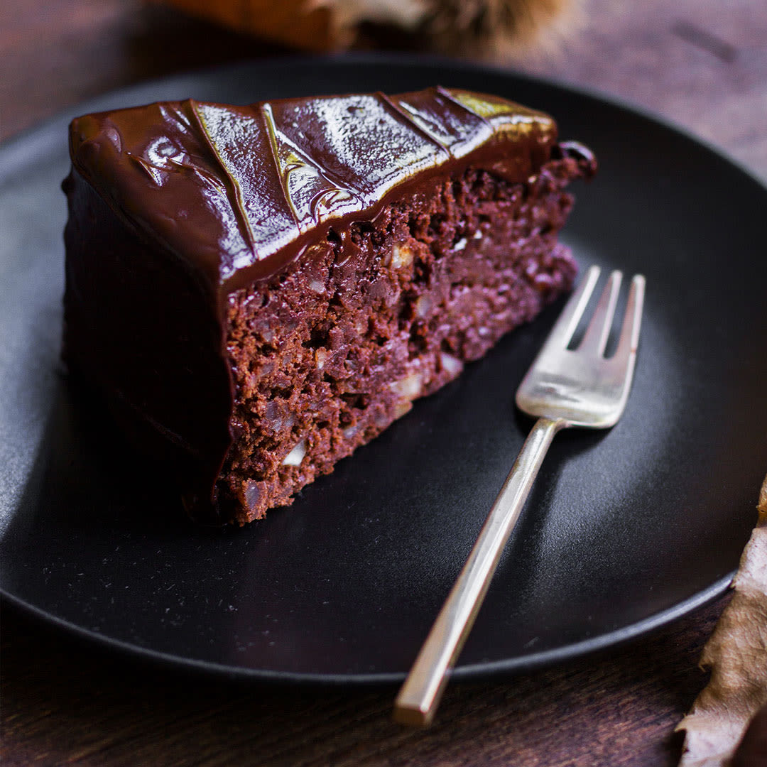 Glutenfreier Kastanien-Schokoladekuchen Rezept