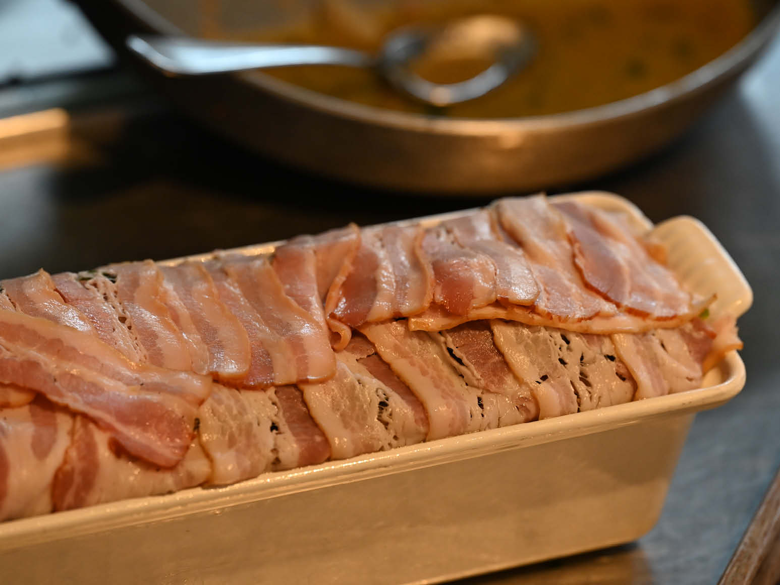 Schritt 2: Terrine vorbereiten und füllen