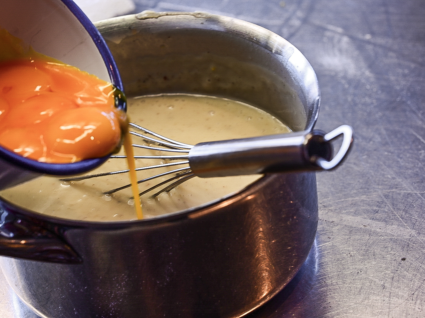 Schritt 3: Füllung für Pastel de Nata zubereiten 