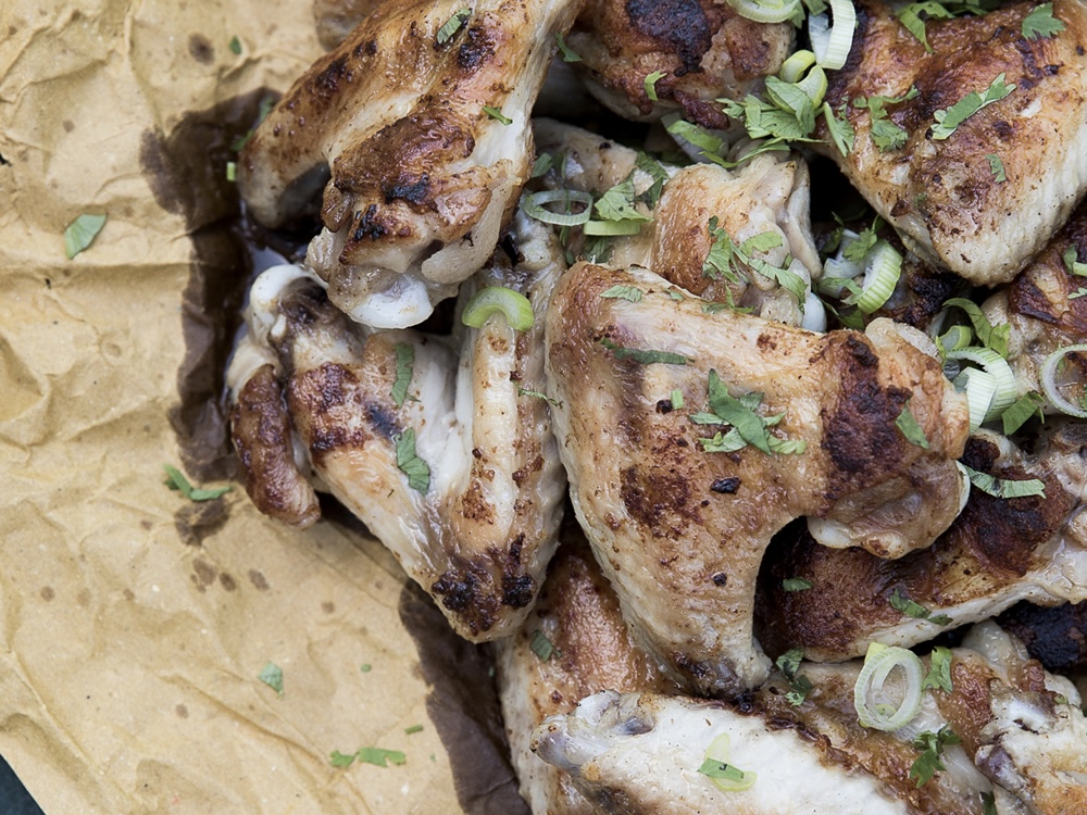 Schriitt 3: Sauce zubereiten und Wings braten