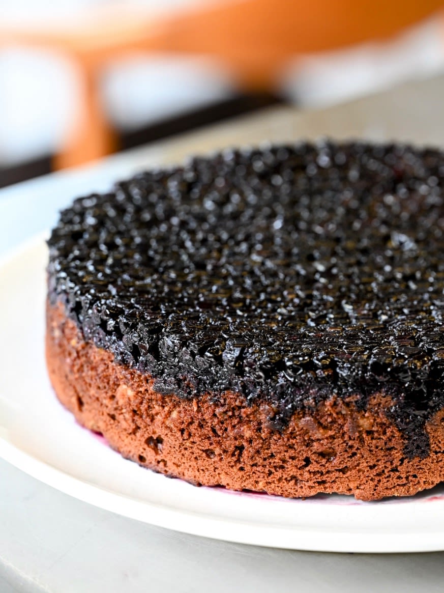 Heidelbeer-Baumnuss-Schokokuchen Rezept 4