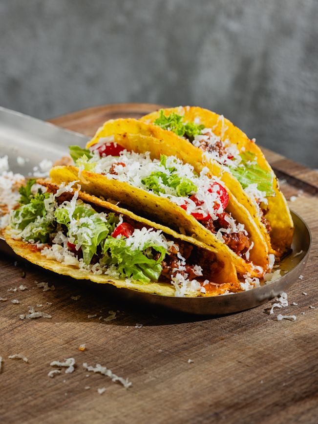 Bolognese-Tacos Rezept Bolognese-Tacos Rezept