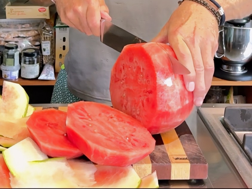 130726 rezept-Wassermelonen-Carpaccio 4x3 Step1 pic2