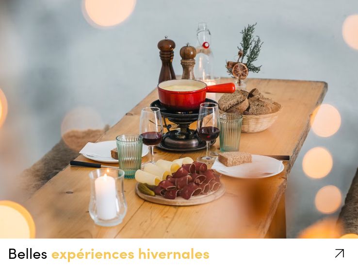 Découvrez tous les expériences hivernales !