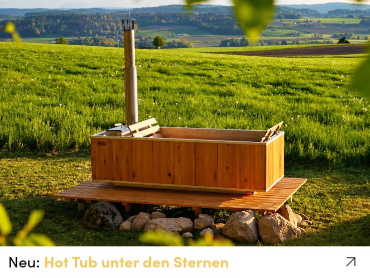 Neu: Hot Tub unter den Sternen Neu: Hot Tub unter den Sternen